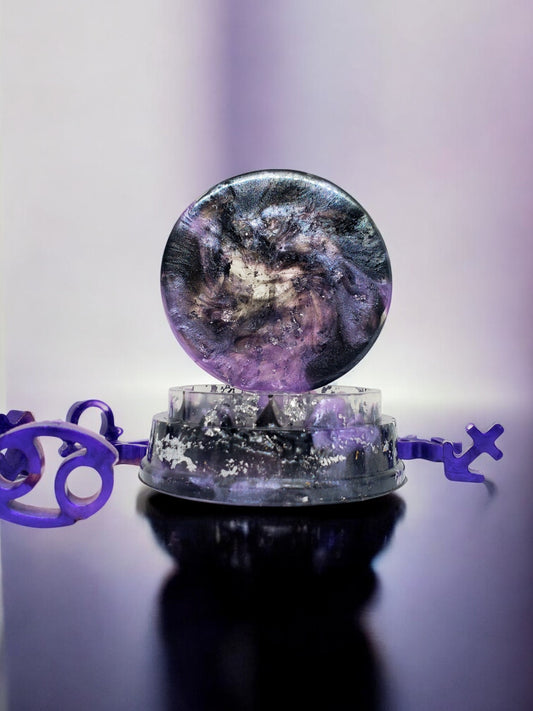 Seasoning Herb Grinder | Epoxy Grinders | Unique Kitchen Tools | Spice Herb Mixer | Two Piece Set | Grind Your Tea for maximum flavor