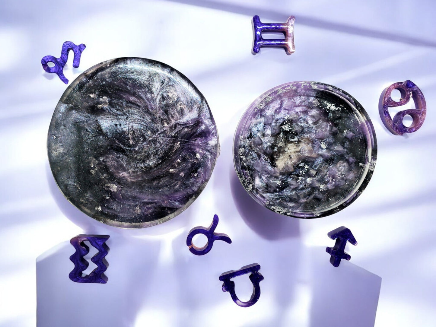 Seasoning Herb Grinder | Epoxy Grinders | Unique Kitchen Tools | Spice Herb Mixer | Two Piece Set | Grind Your Tea for maximum flavor