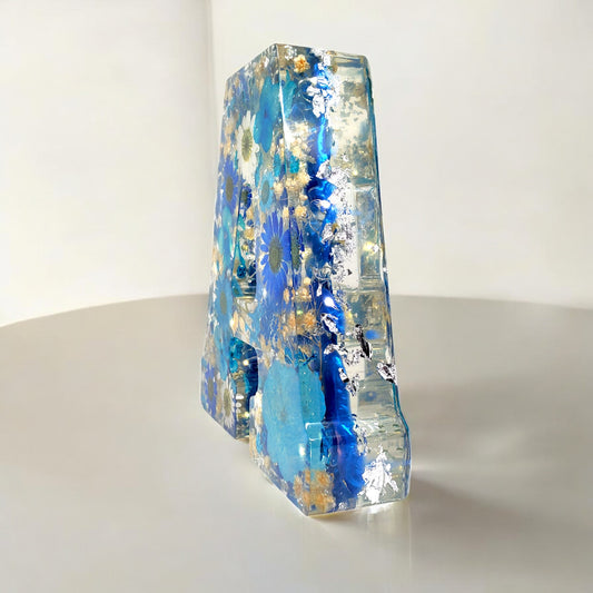 Light up Letters, Custom LED Resin Letter | Real Dried Flowers | Personalized Floral Keepsake | Gift for Her, Baby Name Decor | Made for You