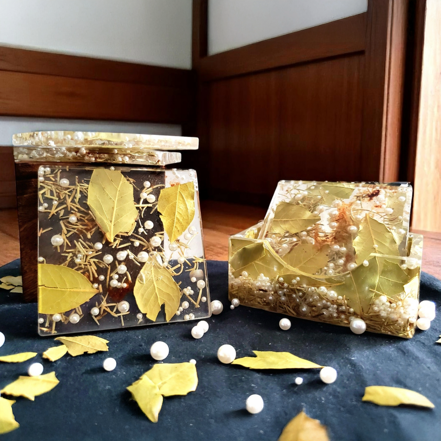 Custom Coasters | Pressed Flower Coaster | Housewarming Gift | Unique home decor | Personalized Gift