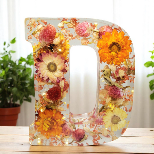 House Warming Gift Ideas | Light Up Letters | LED Letters | 1st Wedding Anniversary Gift | Ideas Bridesmaids Proposal | Flower Preservation