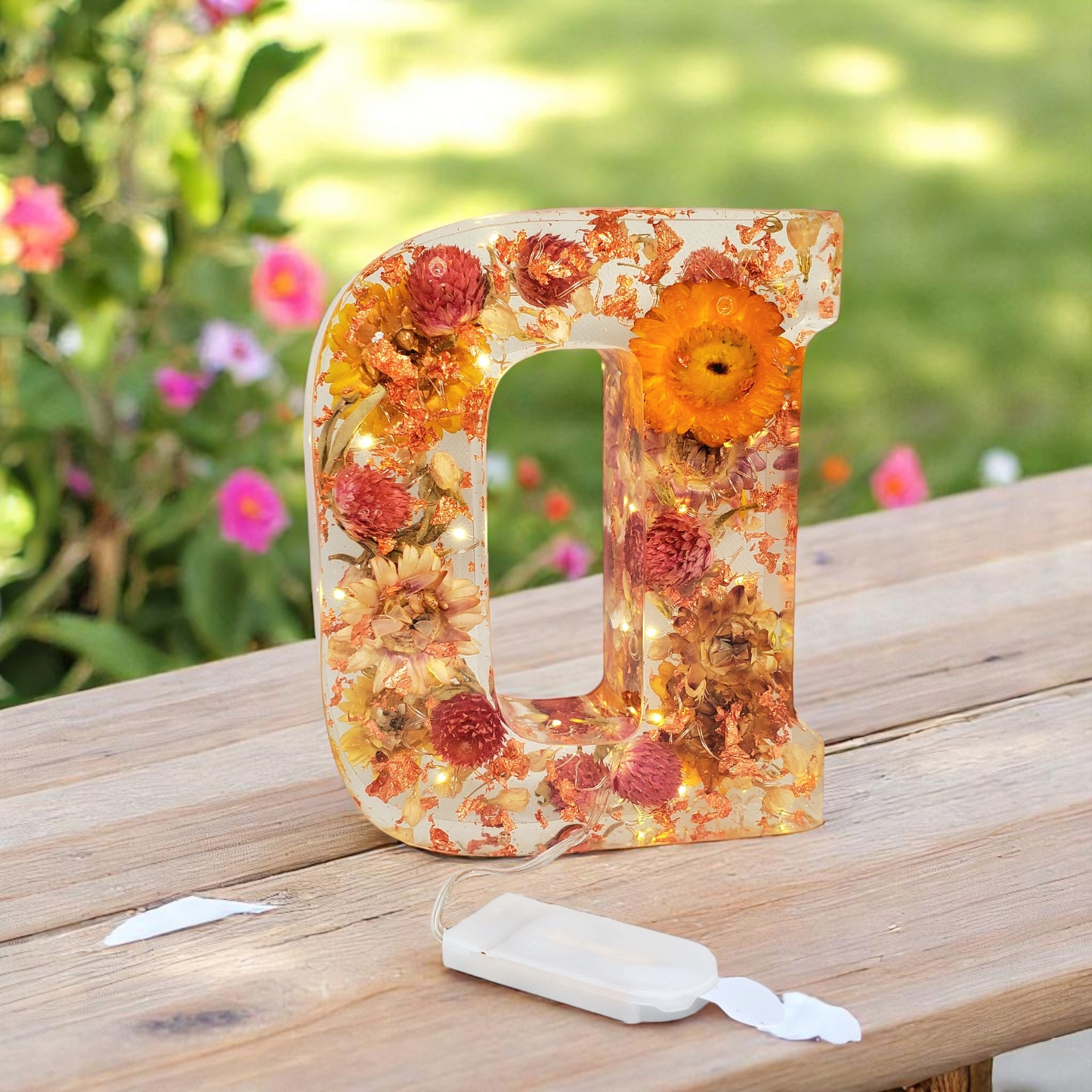 House Warming Gift Ideas | Light Up Letters | LED Letters | 1st Wedding Anniversary Gift | Ideas Bridesmaids Proposal | Flower Preservation