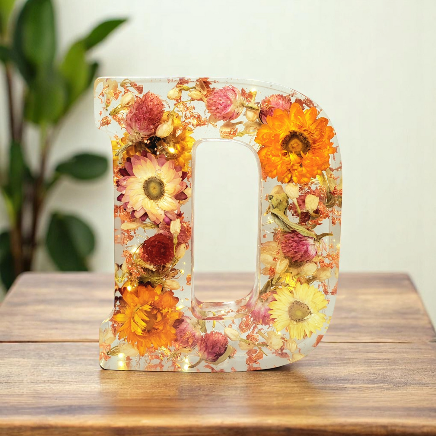 House Warming Gift Ideas | Light Up Letters | LED Letters | 1st Wedding Anniversary Gift | Ideas Bridesmaids Proposal | Flower Preservation