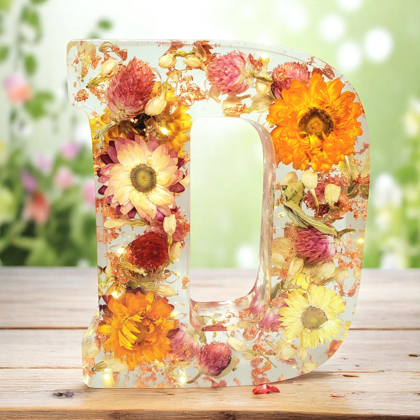 House Warming Gift Ideas | Light Up Letters | LED Letters | 1st Wedding Anniversary Gift | Ideas Bridesmaids Proposal | Flower Preservation